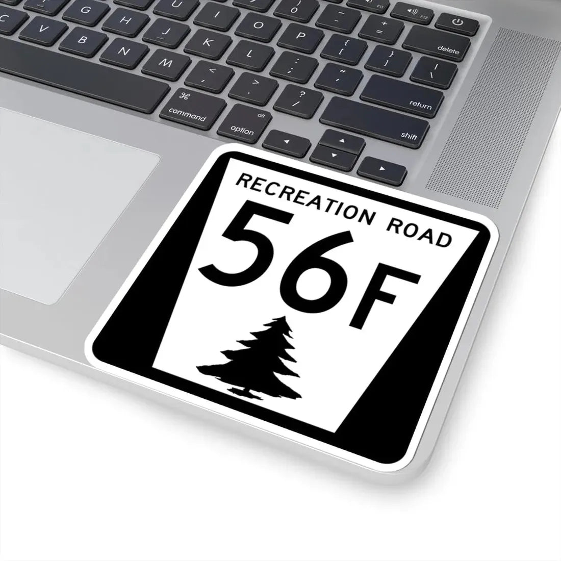 N REC 56F (Nebraska) (Road Sign) STICKER Vinyl Kiss-Cut Decal - The Sticker Space