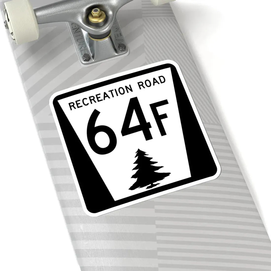 N REC 64F (Nebraska) (Road Sign) STICKER Vinyl Kiss-Cut Decal - The Sticker Space