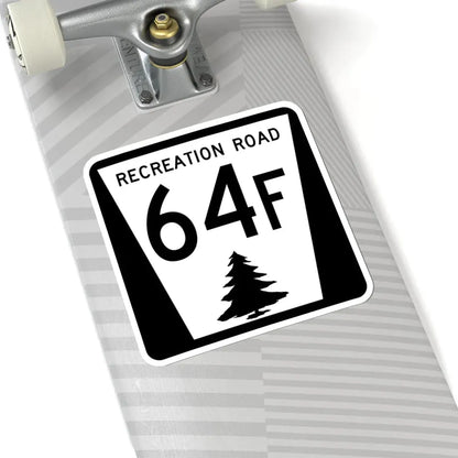 N REC 64F (Nebraska) (Road Sign) STICKER Vinyl Kiss-Cut Decal - The Sticker Space