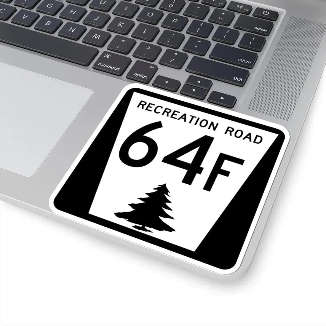 N REC 64F (Nebraska) (Road Sign) STICKER Vinyl Kiss-Cut Decal - The Sticker Space