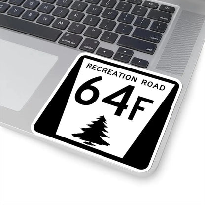 N REC 64F (Nebraska) (Road Sign) STICKER Vinyl Kiss-Cut Decal - The Sticker Space