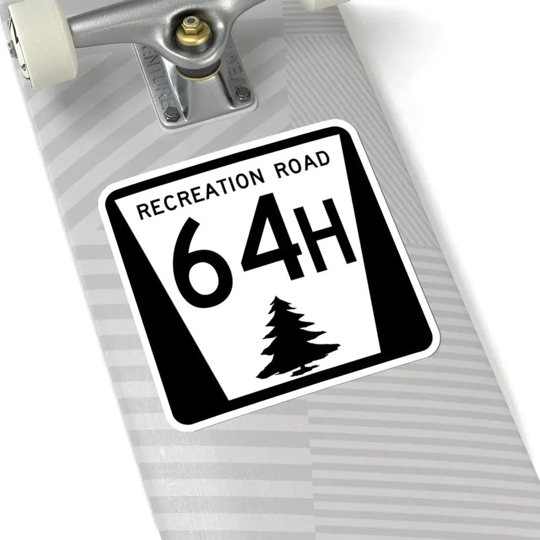 N REC 64H (Nebraska) (Road Sign) STICKER Vinyl Kiss-Cut Decal - The Sticker Space