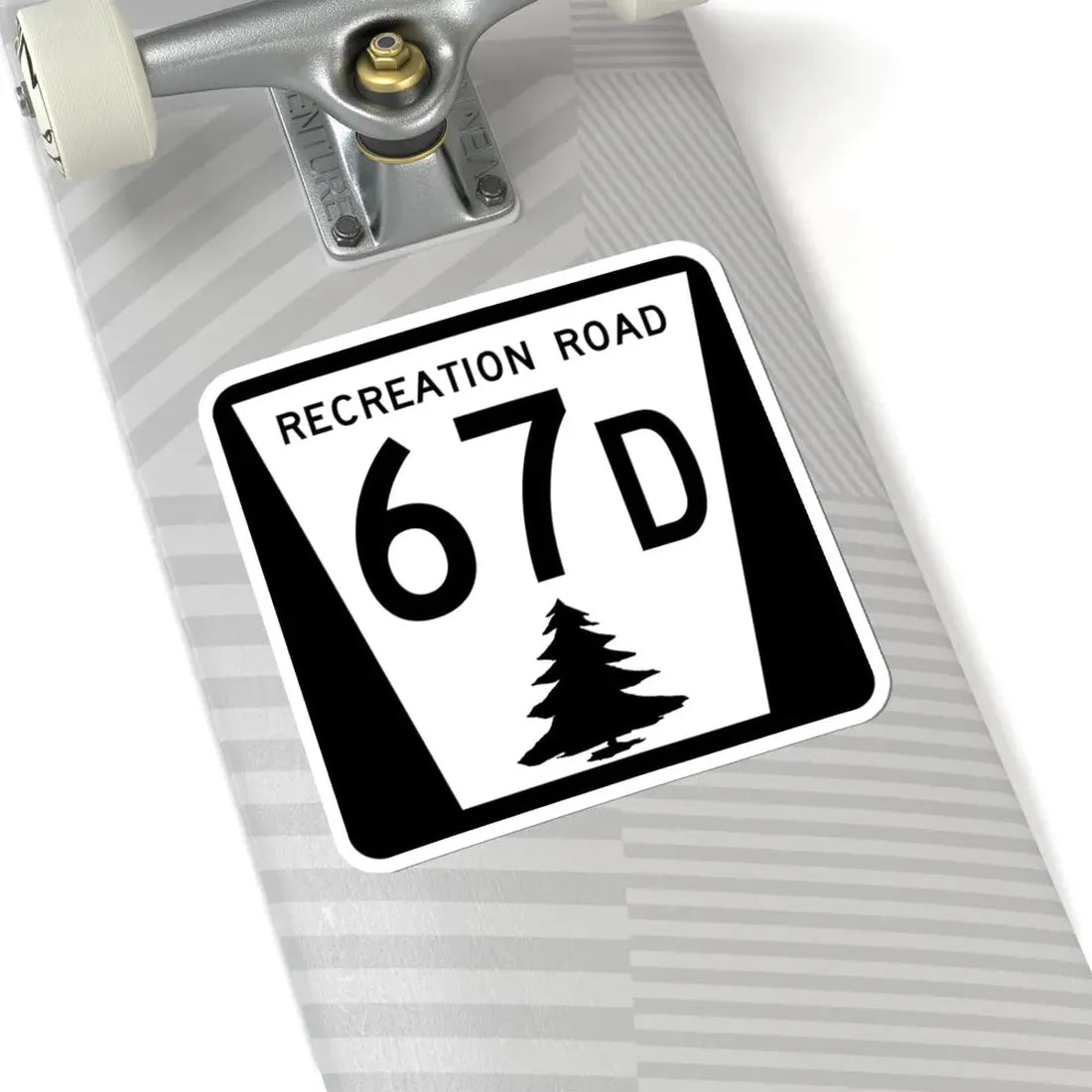 N REC 67D (Nebraska) (Road Sign) STICKER Vinyl Kiss-Cut Decal - The Sticker Space