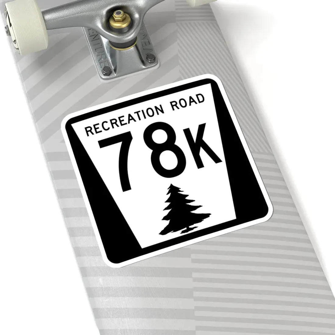 N REC 78K (Nebraska) (Road Sign) STICKER Vinyl Kiss-Cut Decal - The Sticker Space