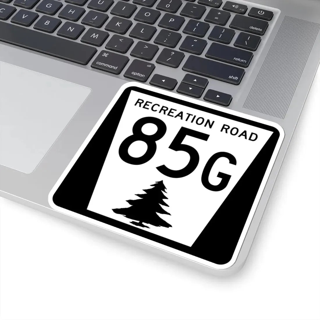 N REC 85G (Nebraska) (Road Sign) STICKER Vinyl Kiss-Cut Decal - The Sticker Space