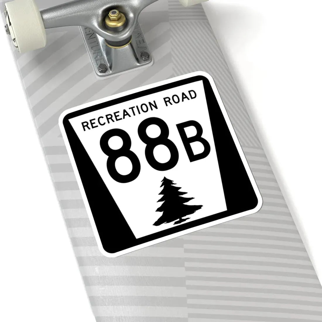 N REC 88B (Nebraska) (Road Sign) STICKER Vinyl Kiss-Cut Decal - The Sticker Space