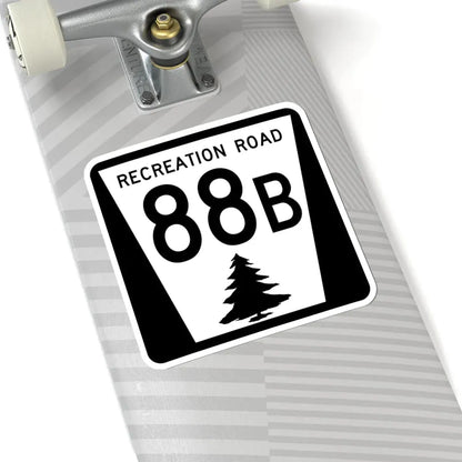 N REC 88B (Nebraska) (Road Sign) STICKER Vinyl Kiss-Cut Decal - The Sticker Space