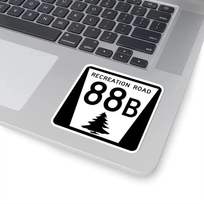N REC 88B (Nebraska) (Road Sign) STICKER Vinyl Kiss-Cut Decal - The Sticker Space