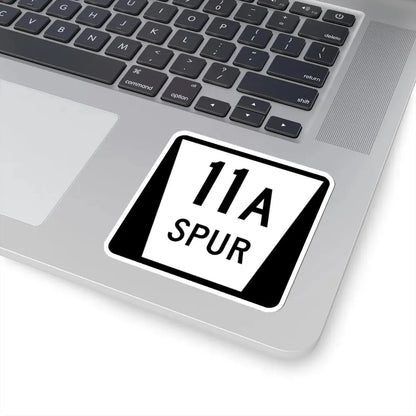 N SPUR 11A (Nebraska) (Road Sign) STICKER Vinyl Kiss-Cut Decal - The Sticker Space