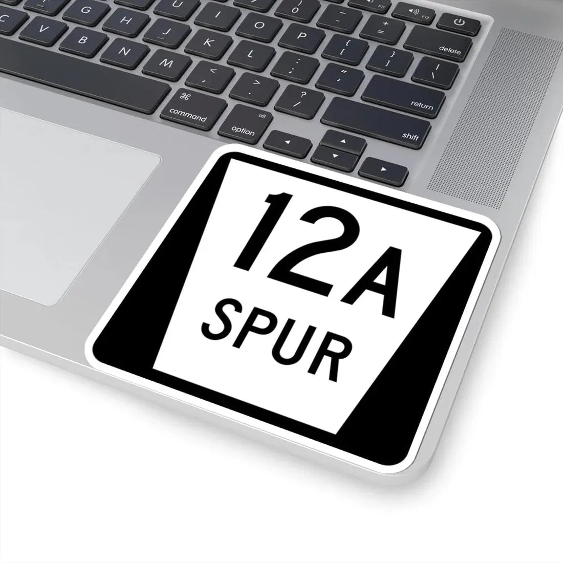 N SPUR 12A (Nebraska) (Road Sign) STICKER Vinyl Kiss-Cut Decal - The Sticker Space