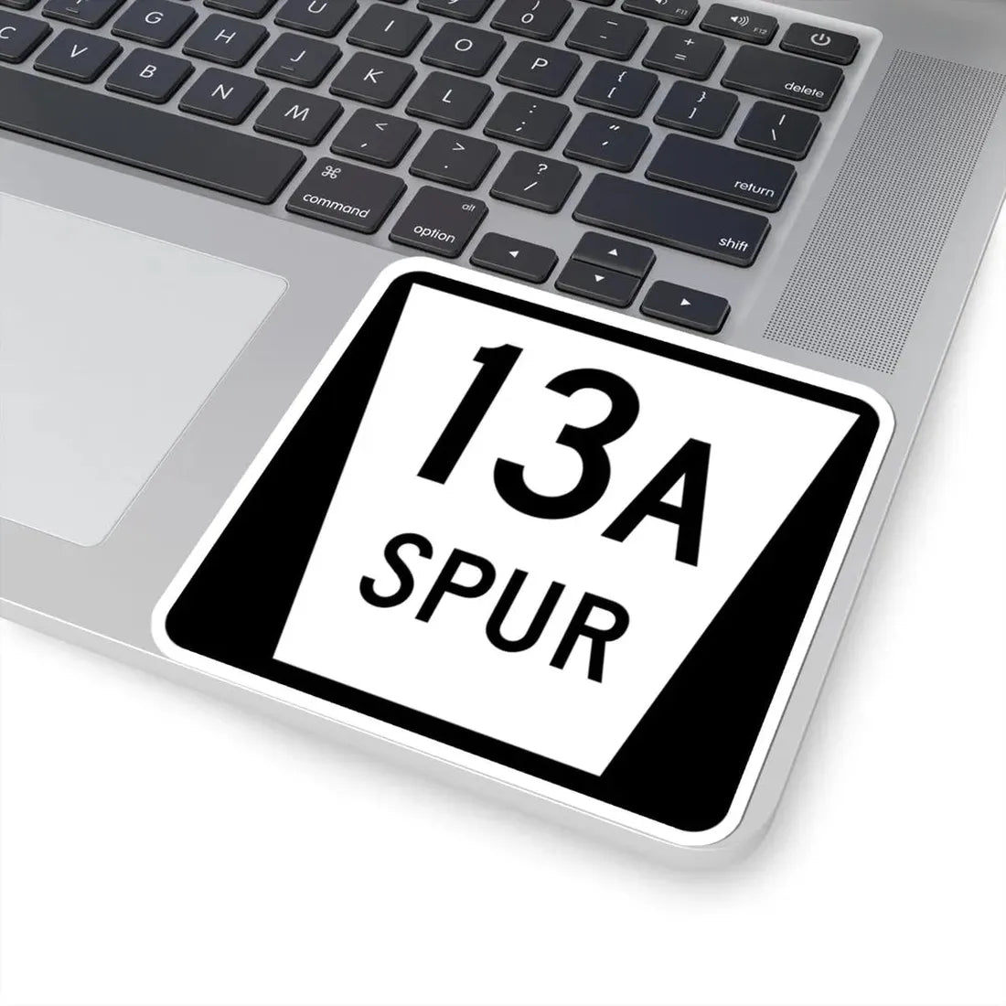 N SPUR 13A (Nebraska) (Road Sign) STICKER Vinyl Kiss-Cut Decal - The Sticker Space