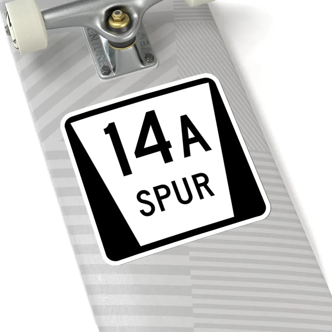 N SPUR 14A (Nebraska) (Road Sign) STICKER Vinyl Kiss-Cut Decal - The Sticker Space