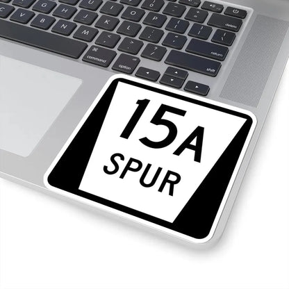 N SPUR 15A (Nebraska) (Road Sign) STICKER Vinyl Kiss-Cut Decal - The Sticker Space