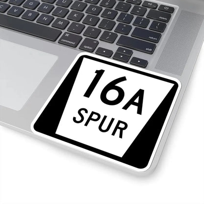 N SPUR 16A (Nebraska) (Road Sign) STICKER Vinyl Kiss-Cut Decal - The Sticker Space