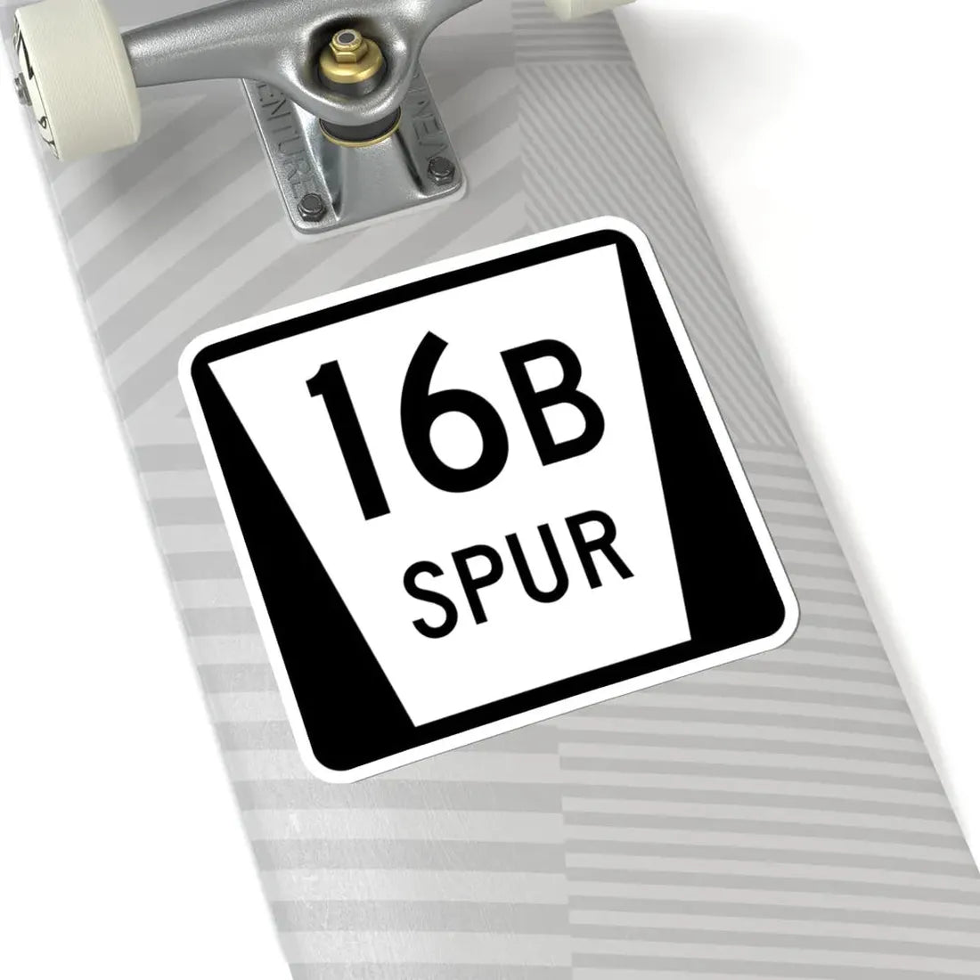 N SPUR 16B (Nebraska) (Road Sign) STICKER Vinyl Kiss-Cut Decal - The Sticker Space