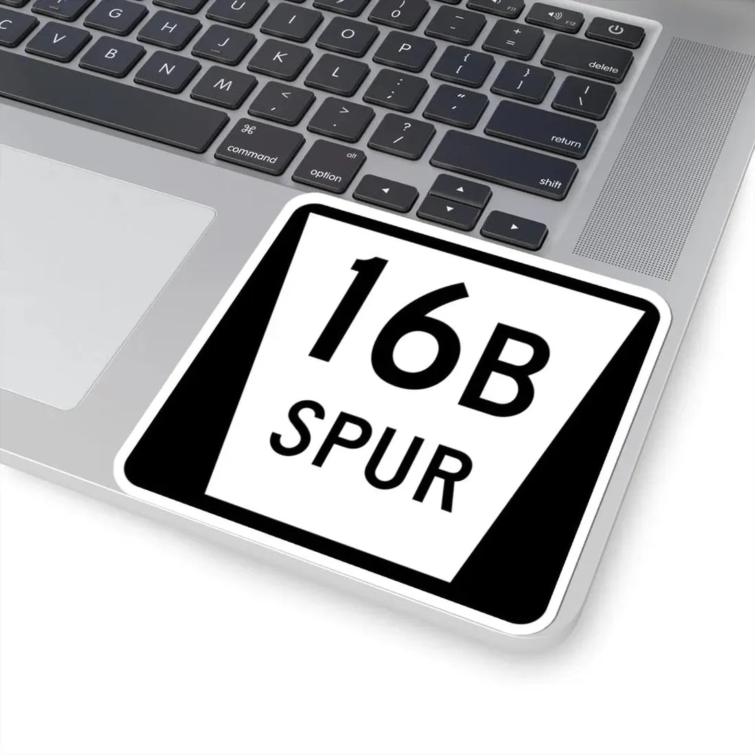 N SPUR 16B (Nebraska) (Road Sign) STICKER Vinyl Kiss-Cut Decal - The Sticker Space