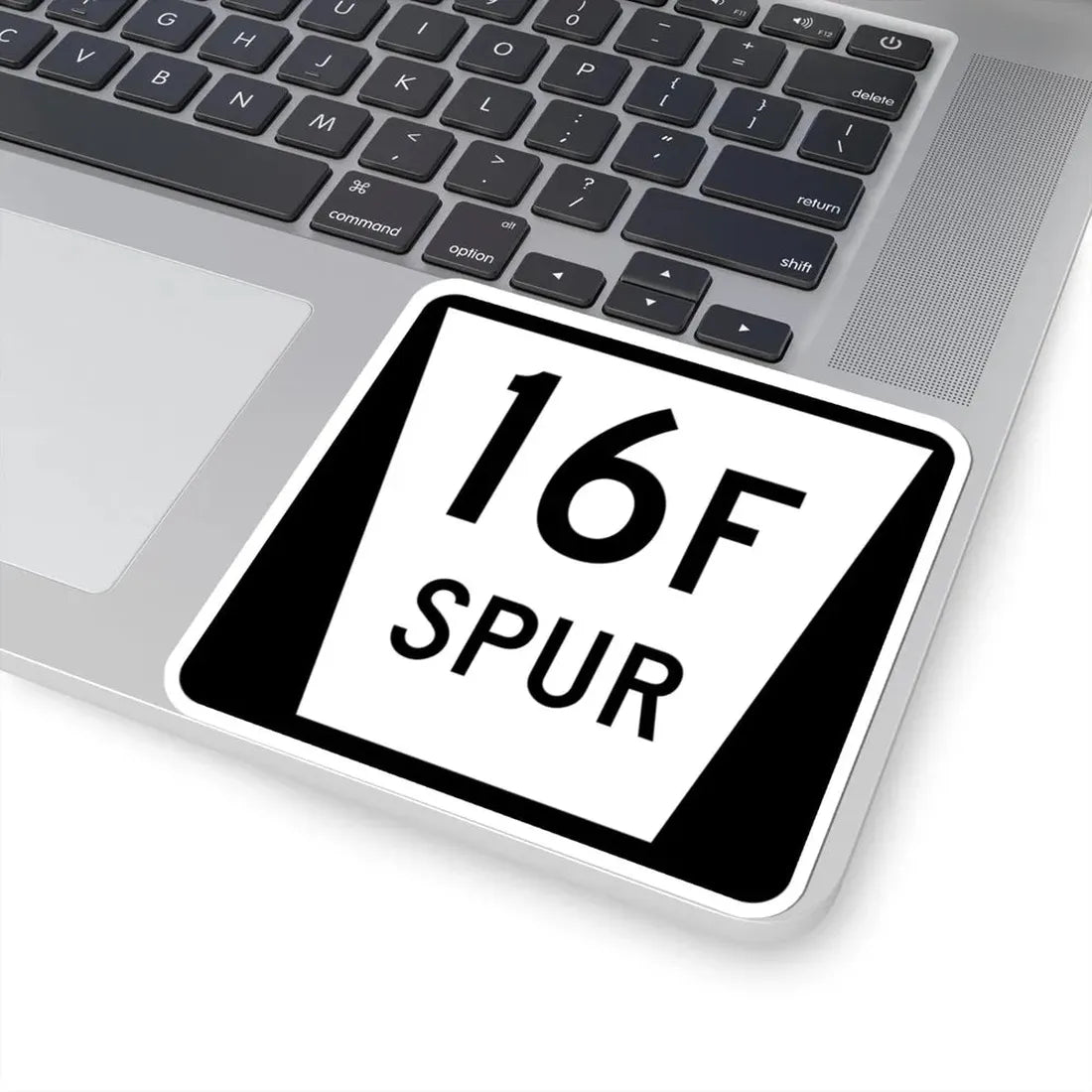N SPUR 16F (Nebraska) (Road Sign) STICKER Vinyl Kiss-Cut Decal - The Sticker Space
