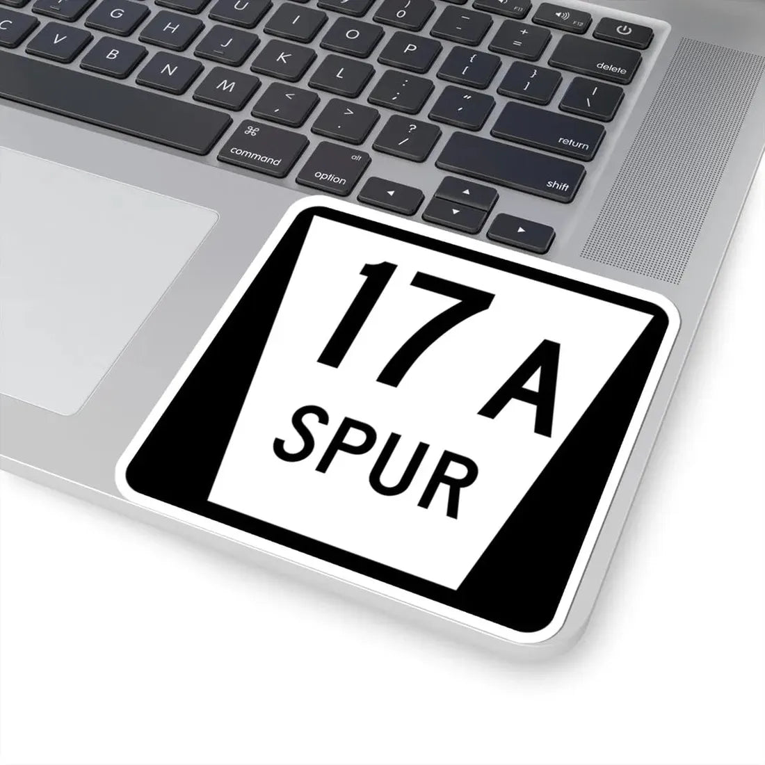 N SPUR 17A (Nebraska) (Road Sign) STICKER Vinyl Kiss-Cut Decal - The Sticker Space