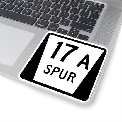 N SPUR 17A (Nebraska) (Road Sign) STICKER Vinyl Kiss-Cut Decal - The Sticker Space