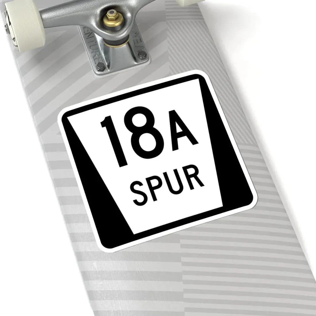 N SPUR 18A (Nebraska) (Road Sign) STICKER Vinyl Kiss-Cut Decal - The Sticker Space