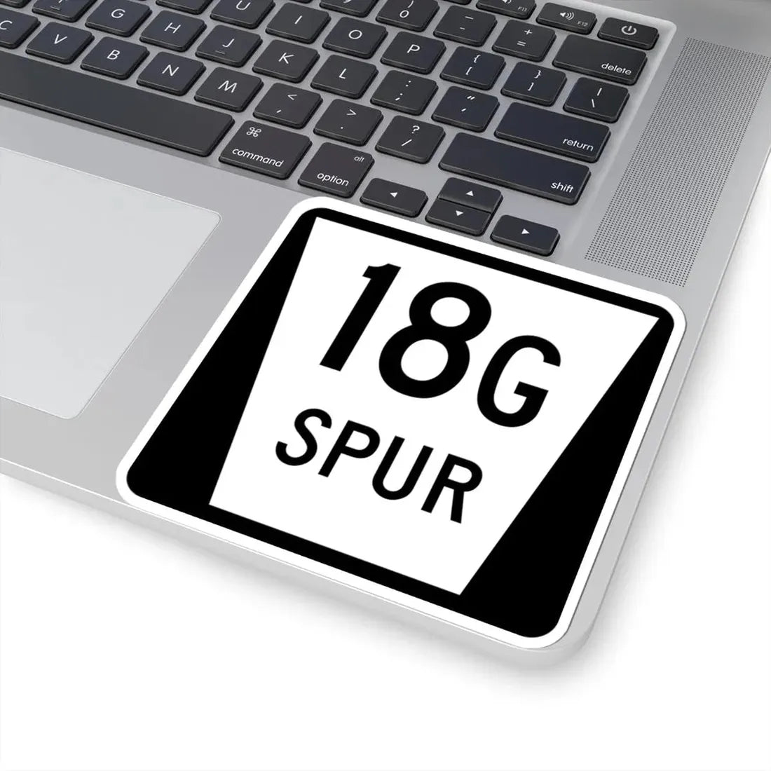 N SPUR 18G (Nebraska) (Road Sign) STICKER Vinyl Kiss-Cut Decal - The Sticker Space