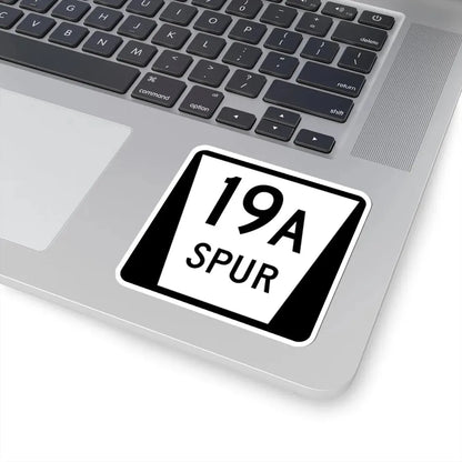 N SPUR 19A (Nebraska) (Road Sign) STICKER Vinyl Kiss-Cut Decal - The Sticker Space