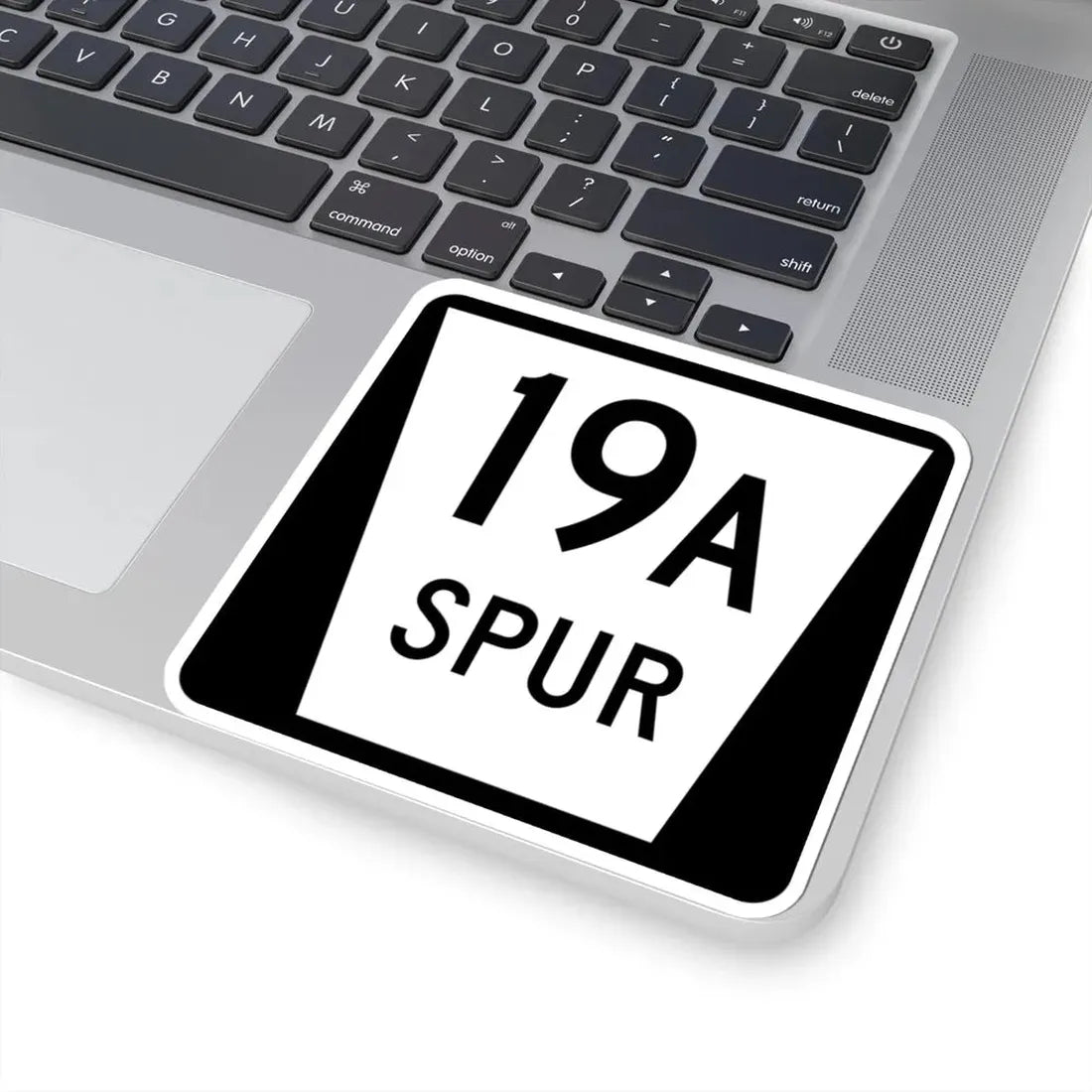 N SPUR 19A (Nebraska) (Road Sign) STICKER Vinyl Kiss-Cut Decal - The Sticker Space