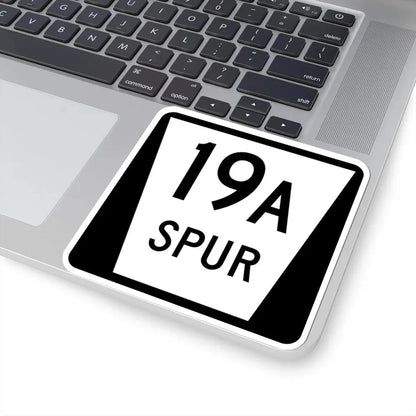 N SPUR 19A (Nebraska) (Road Sign) STICKER Vinyl Kiss-Cut Decal - The Sticker Space