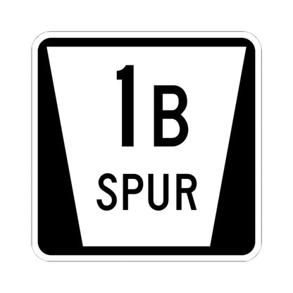 N SPUR 1B (Nebraska) (Road Sign) STICKER Vinyl Kiss-Cut Decal 6 Inch White - The Sticker Space