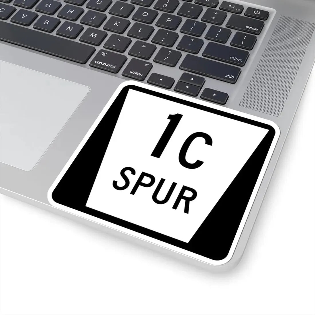 N SPUR 1C (Nebraska) (Road Sign) STICKER Vinyl Kiss-Cut Decal - The Sticker Space