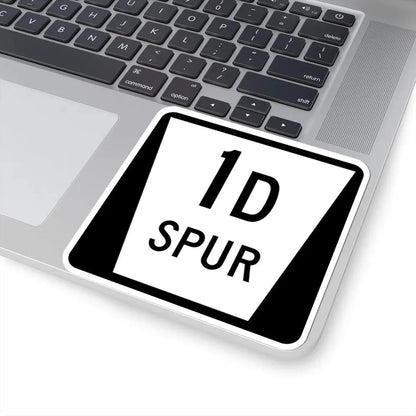 N SPUR 1D (Nebraska) (Road Sign) STICKER Vinyl Kiss-Cut Decal - The Sticker Space