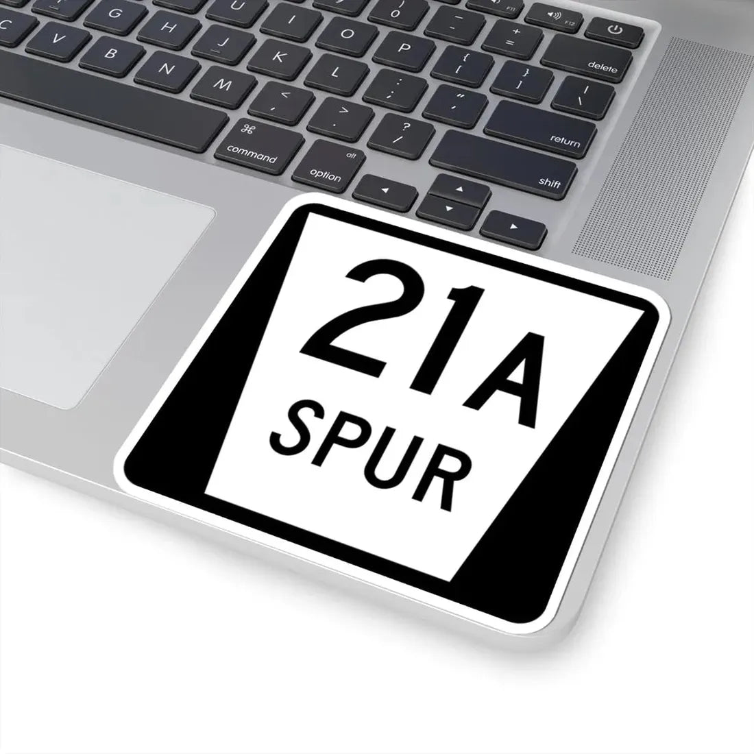N SPUR 21A (Nebraska) (Road Sign) STICKER Vinyl Kiss-Cut Decal - The Sticker Space