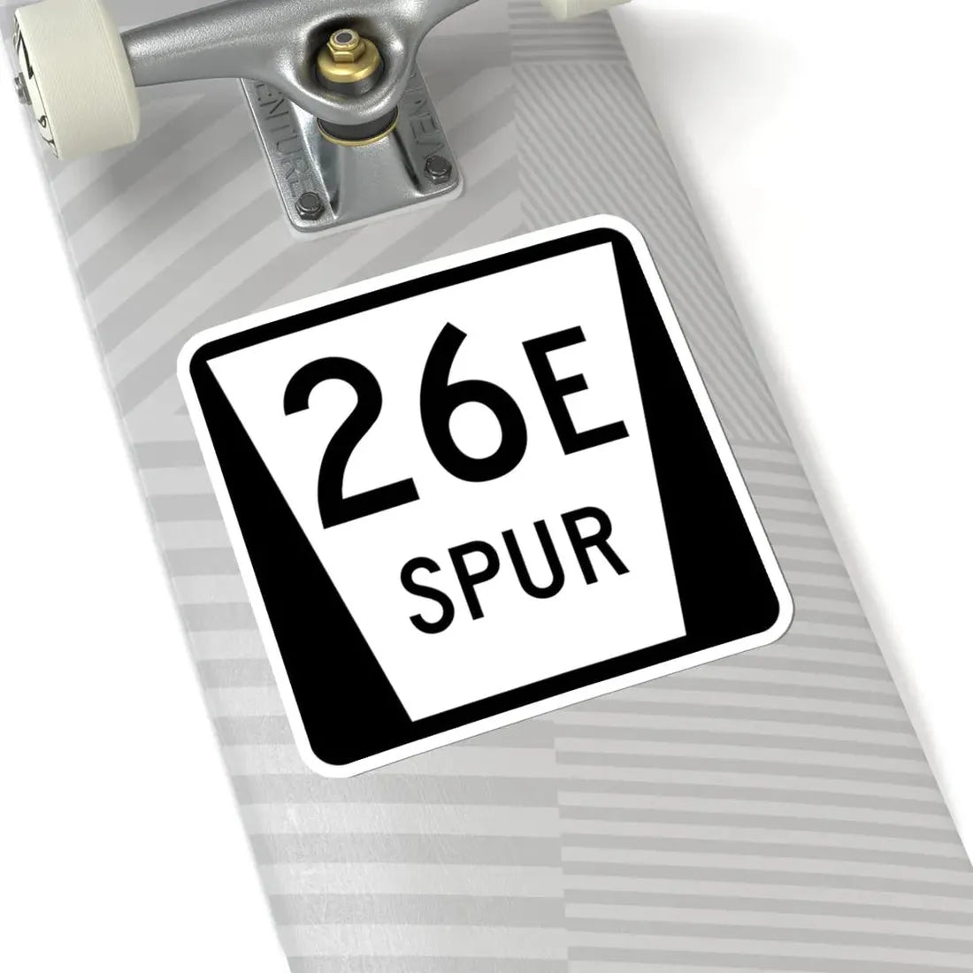 N SPUR 26E (Nebraska) (Road Sign) STICKER Vinyl Kiss-Cut Decal - The Sticker Space