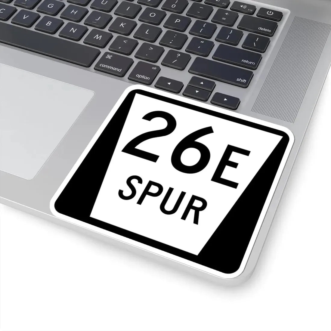 N SPUR 26E (Nebraska) (Road Sign) STICKER Vinyl Kiss-Cut Decal - The Sticker Space