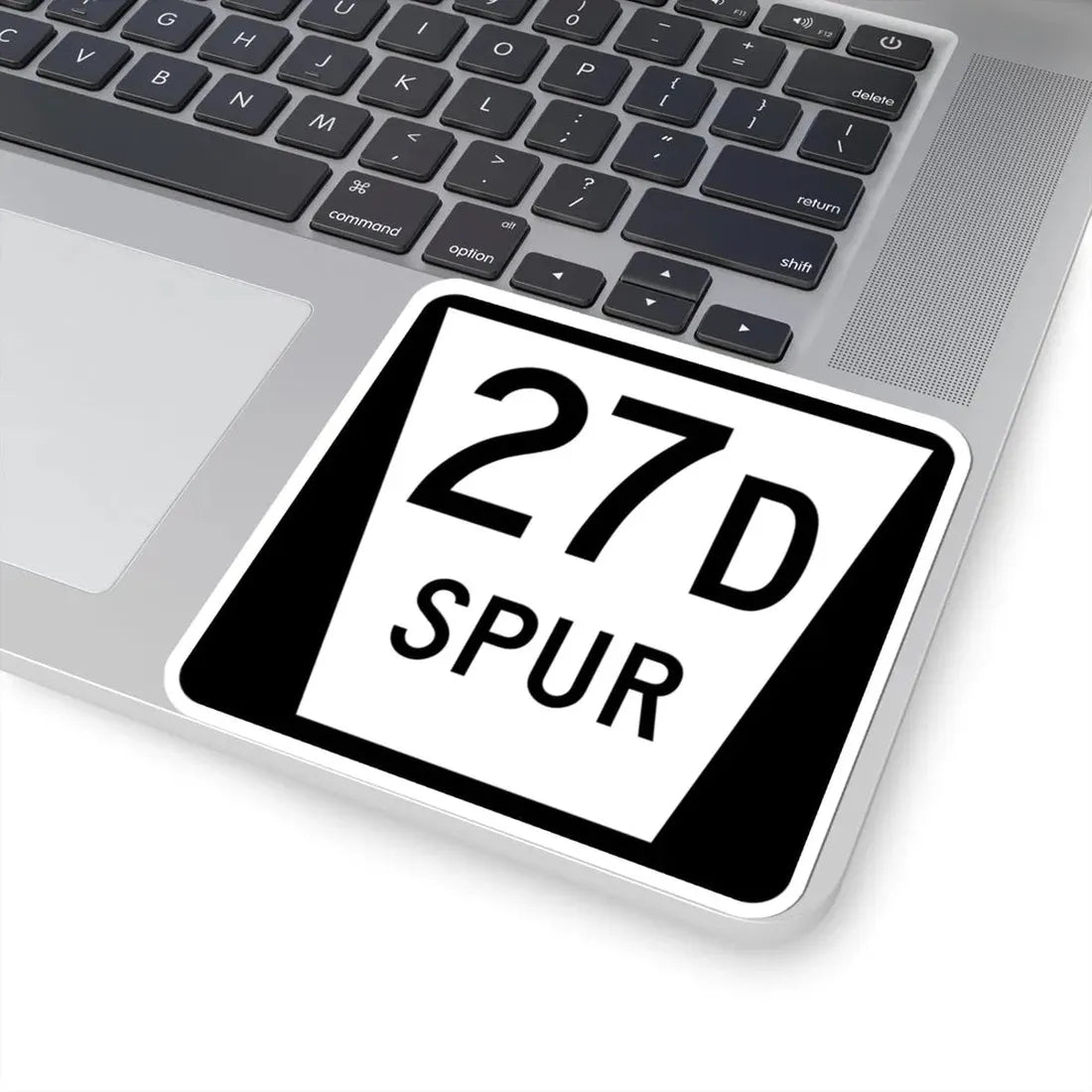 N SPUR 27D (Nebraska) (Road Sign) STICKER Vinyl Kiss-Cut Decal - The Sticker Space