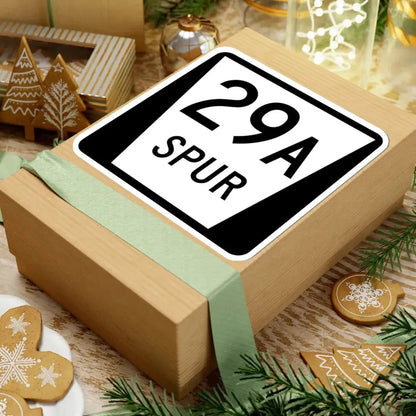 N SPUR 29A (Nebraska) (Road Sign) STICKER Vinyl Kiss-Cut Decal - The Sticker Space