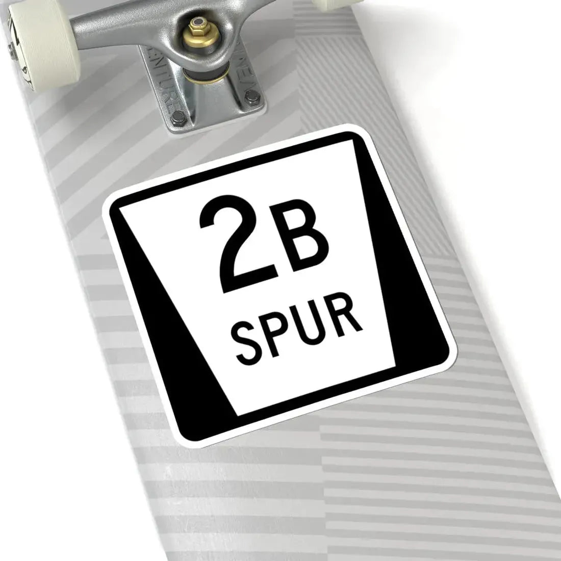 N SPUR 2B (Nebraska) (Road Sign) STICKER Vinyl Kiss-Cut Decal - The Sticker Space