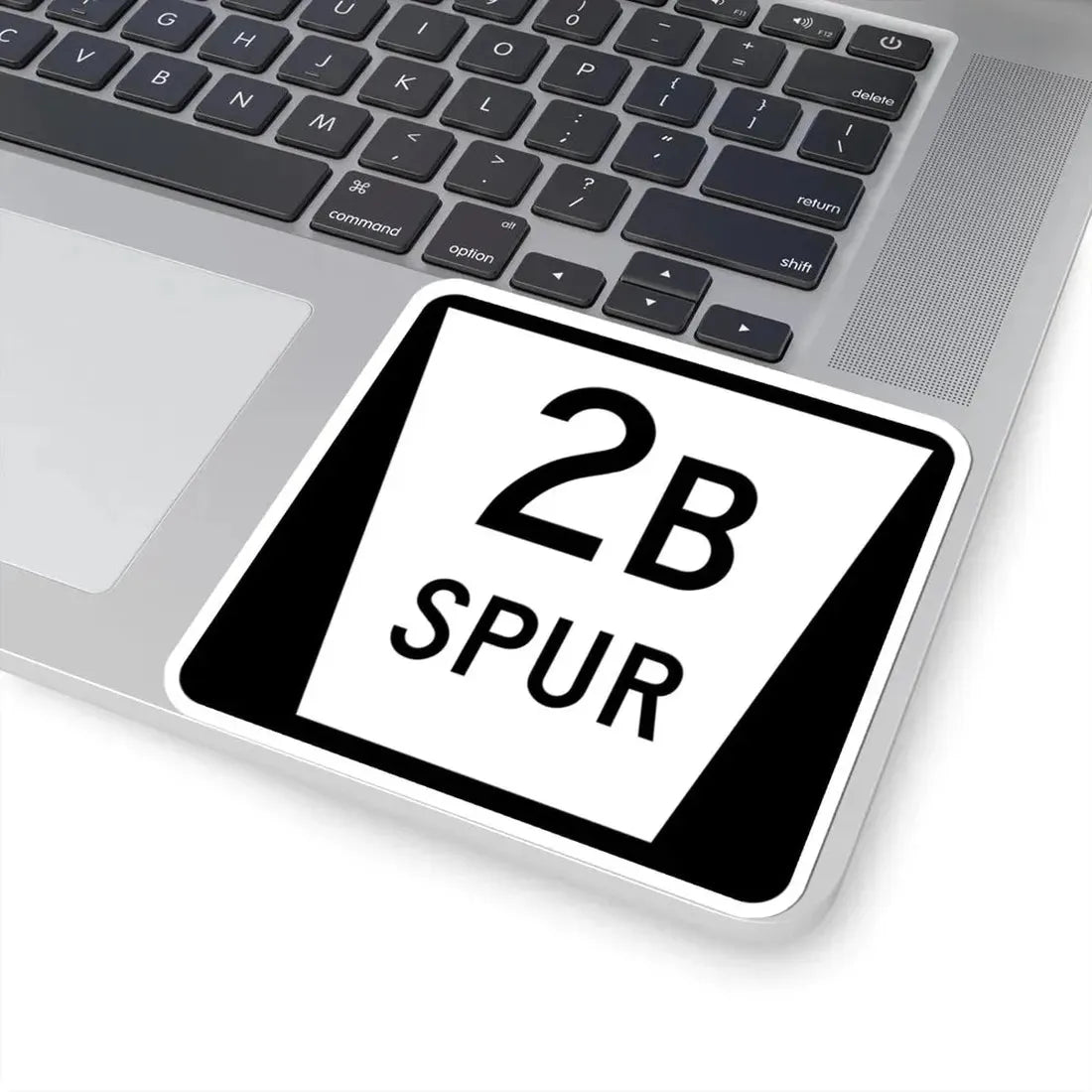 N SPUR 2B (Nebraska) (Road Sign) STICKER Vinyl Kiss-Cut Decal - The Sticker Space