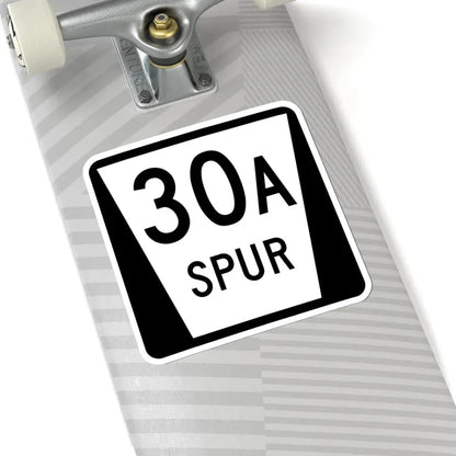 N SPUR 30A (Nebraska) (Road Sign) STICKER Vinyl Kiss-Cut Decal - The Sticker Space