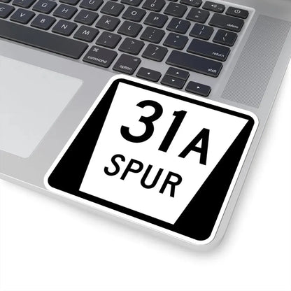N SPUR 31A (Nebraska) (Road Sign) STICKER Vinyl Kiss-Cut Decal - The Sticker Space