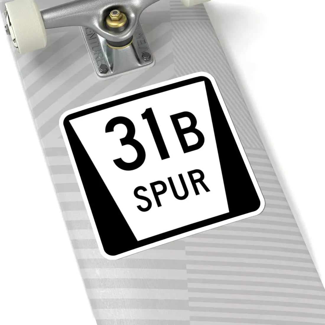 N SPUR 31B (Nebraska) (Road Sign) STICKER Vinyl Kiss-Cut Decal - The Sticker Space