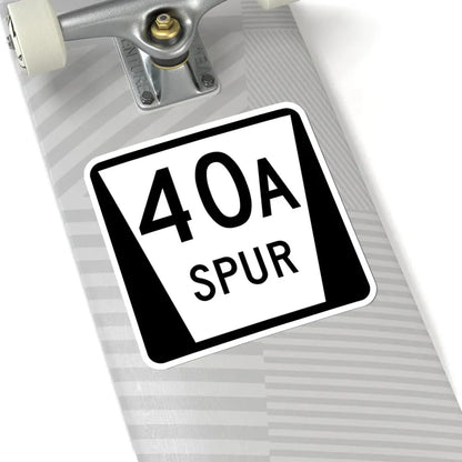 N SPUR 40A (Nebraska) (Road Sign) STICKER Vinyl Kiss-Cut Decal - The Sticker Space