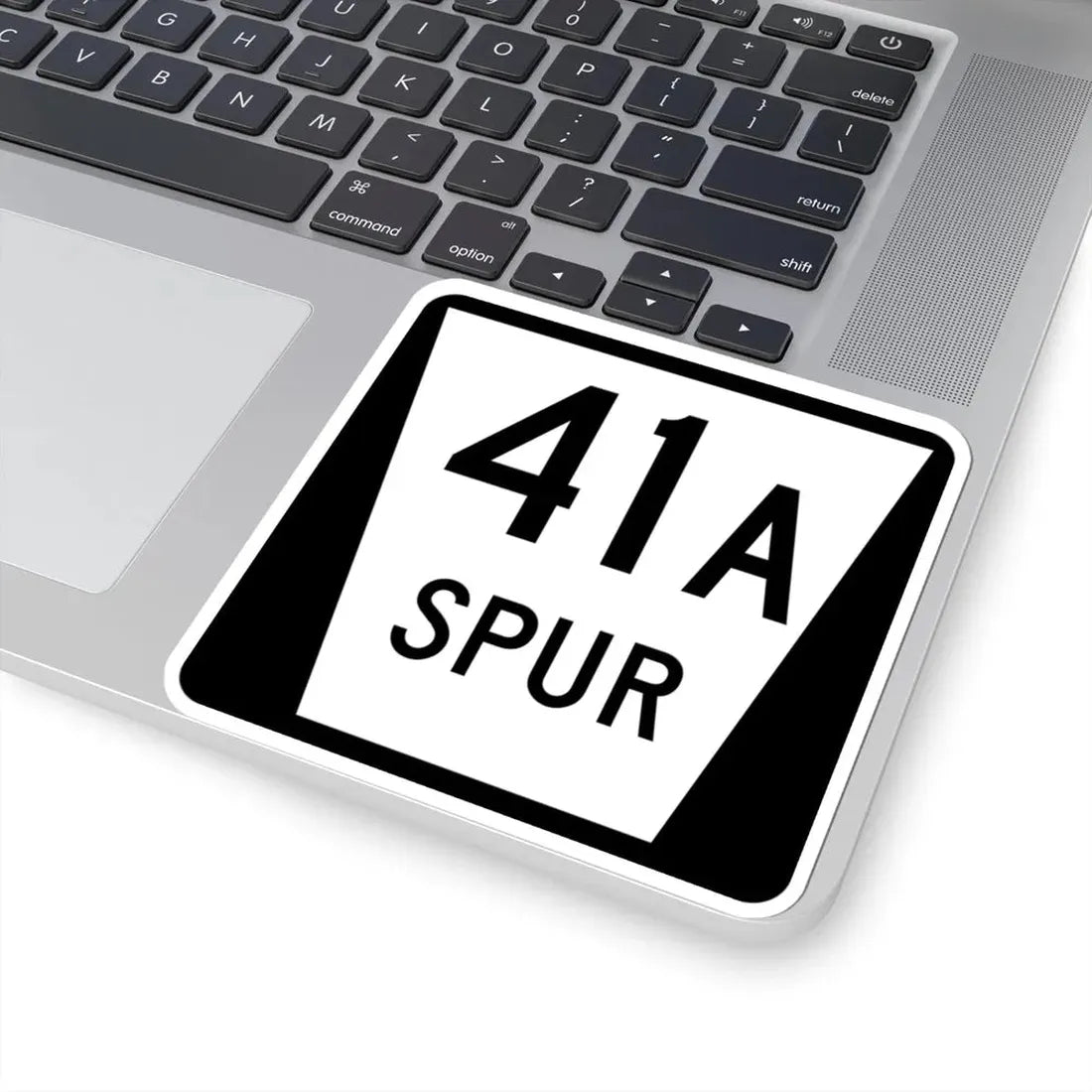 N SPUR 41A (Nebraska) (Road Sign) STICKER Vinyl Kiss-Cut Decal - The Sticker Space