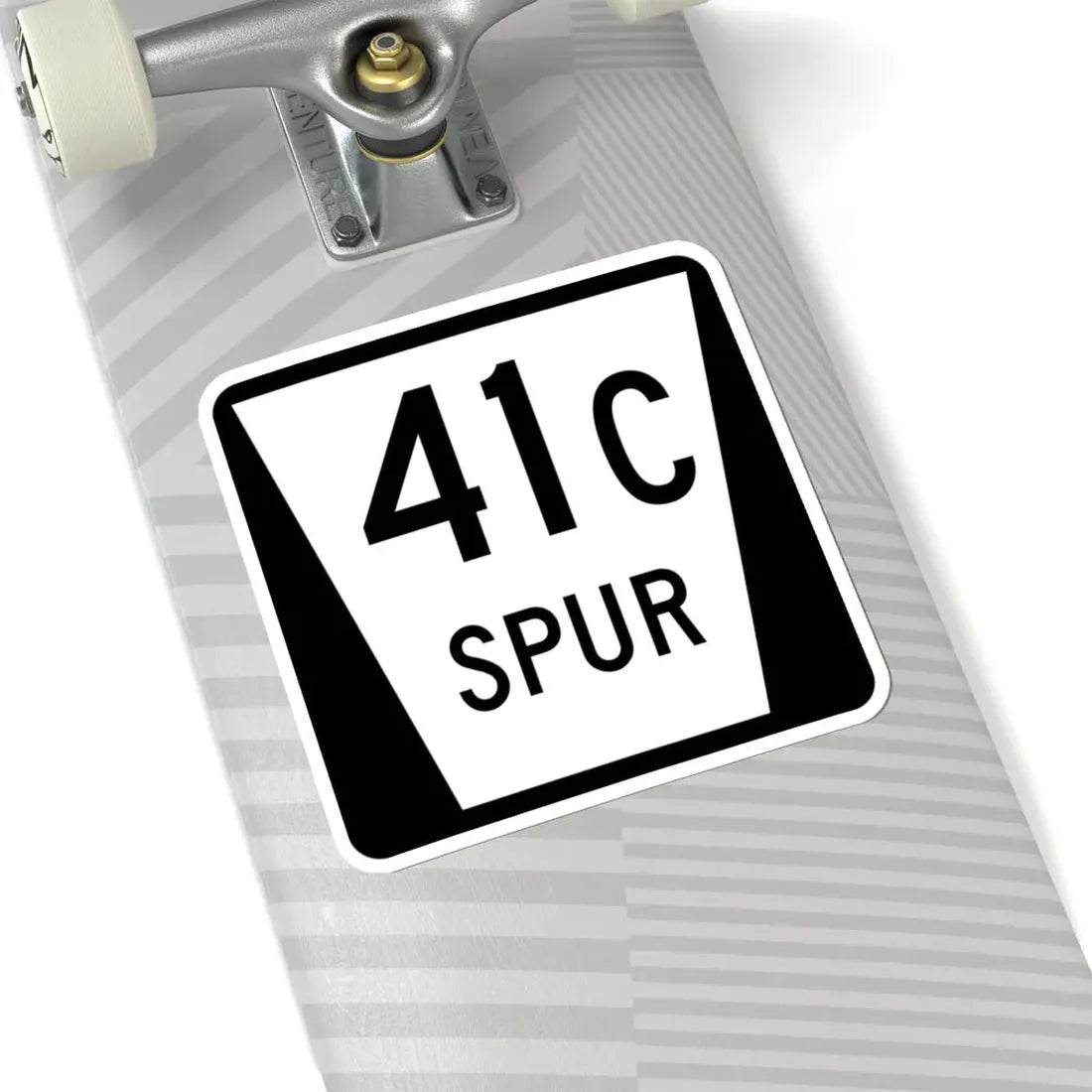 N SPUR 41C (Nebraska) (Road Sign) STICKER Vinyl Kiss-Cut Decal - The Sticker Space