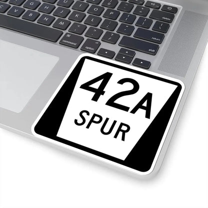 N SPUR 42A (Nebraska) (Road Sign) STICKER Vinyl Kiss-Cut Decal - The Sticker Space