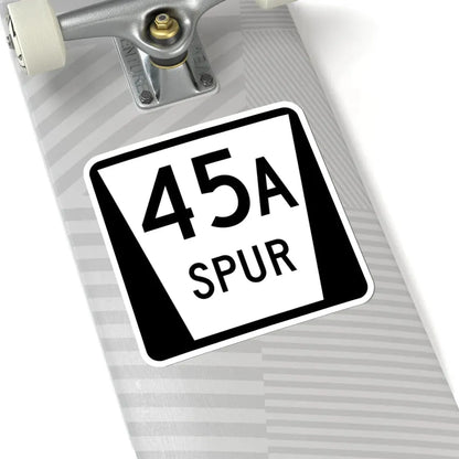 N SPUR 45A (Nebraska) (Road Sign) STICKER Vinyl Kiss-Cut Decal - The Sticker Space
