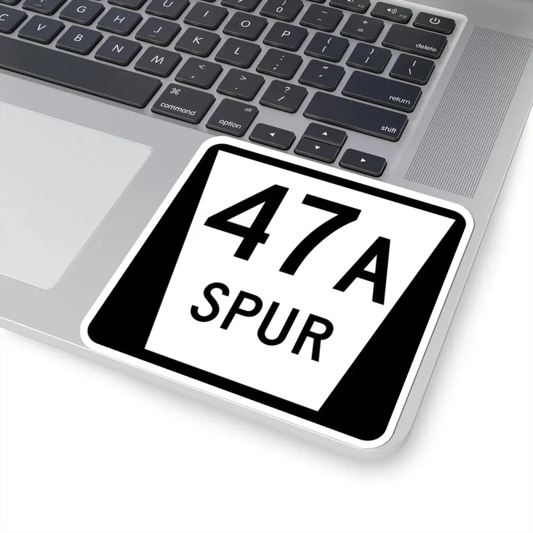 N SPUR 47A (Nebraska) (Road Sign) STICKER Vinyl Kiss-Cut Decal - The Sticker Space