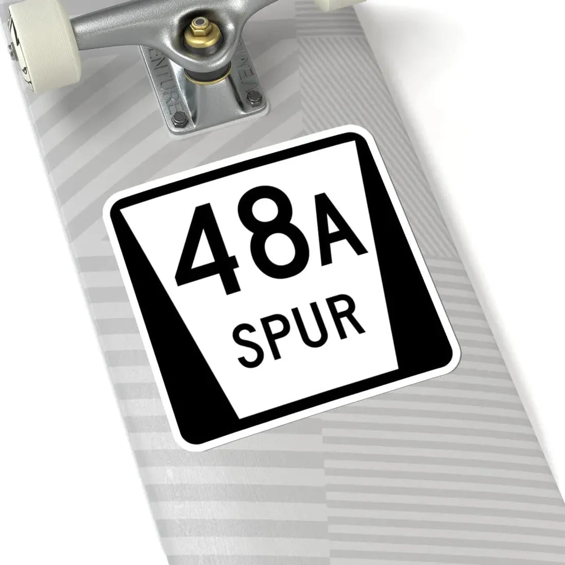 N SPUR 48A (Nebraska) (Road Sign) STICKER Vinyl Kiss-Cut Decal - The Sticker Space