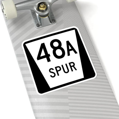 N SPUR 48A (Nebraska) (Road Sign) STICKER Vinyl Kiss-Cut Decal - The Sticker Space