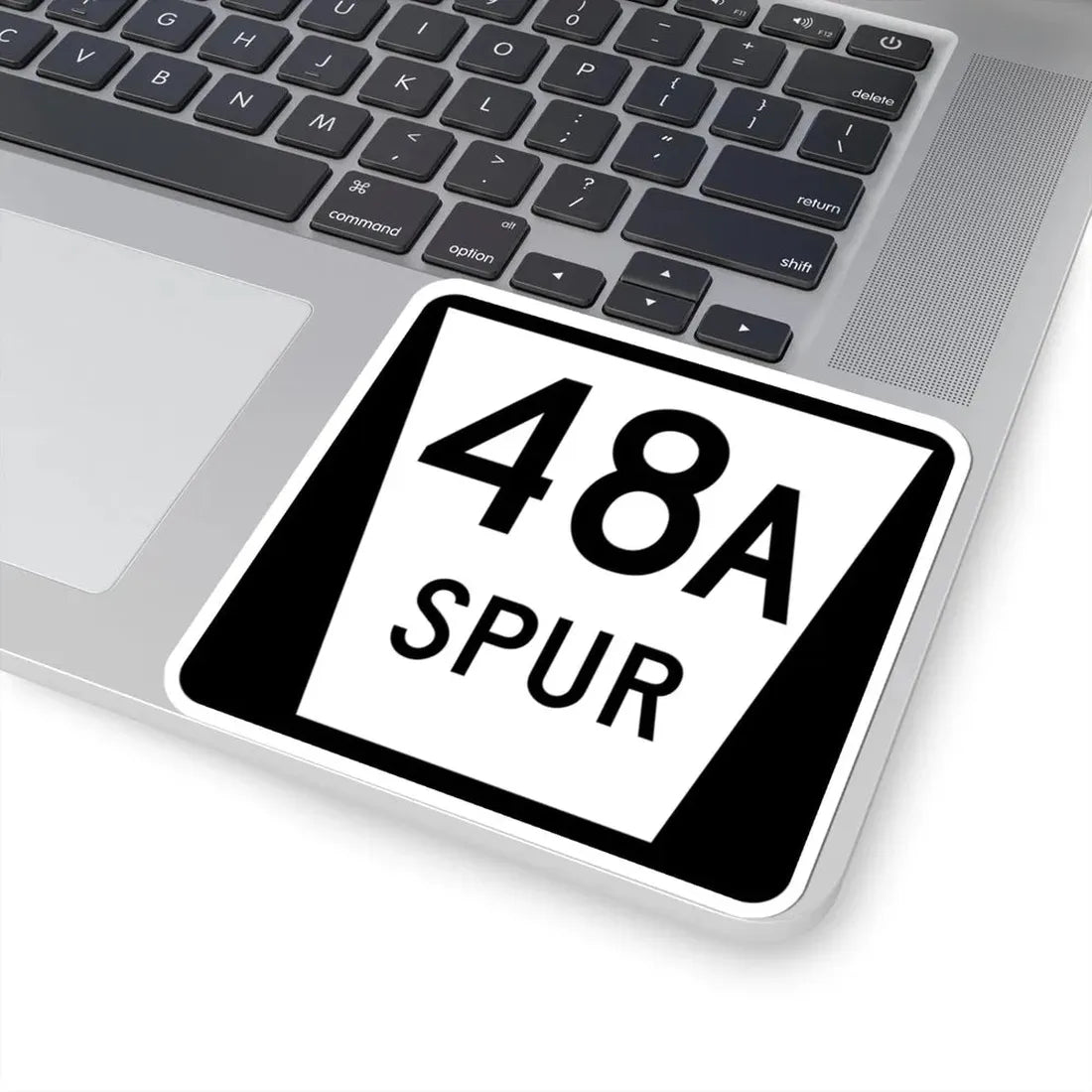 N SPUR 48A (Nebraska) (Road Sign) STICKER Vinyl Kiss-Cut Decal - The Sticker Space